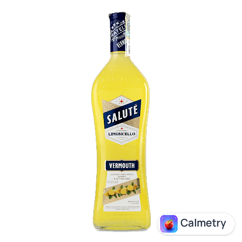 Вермут Salute Limoncello лікерний білий, 1л
