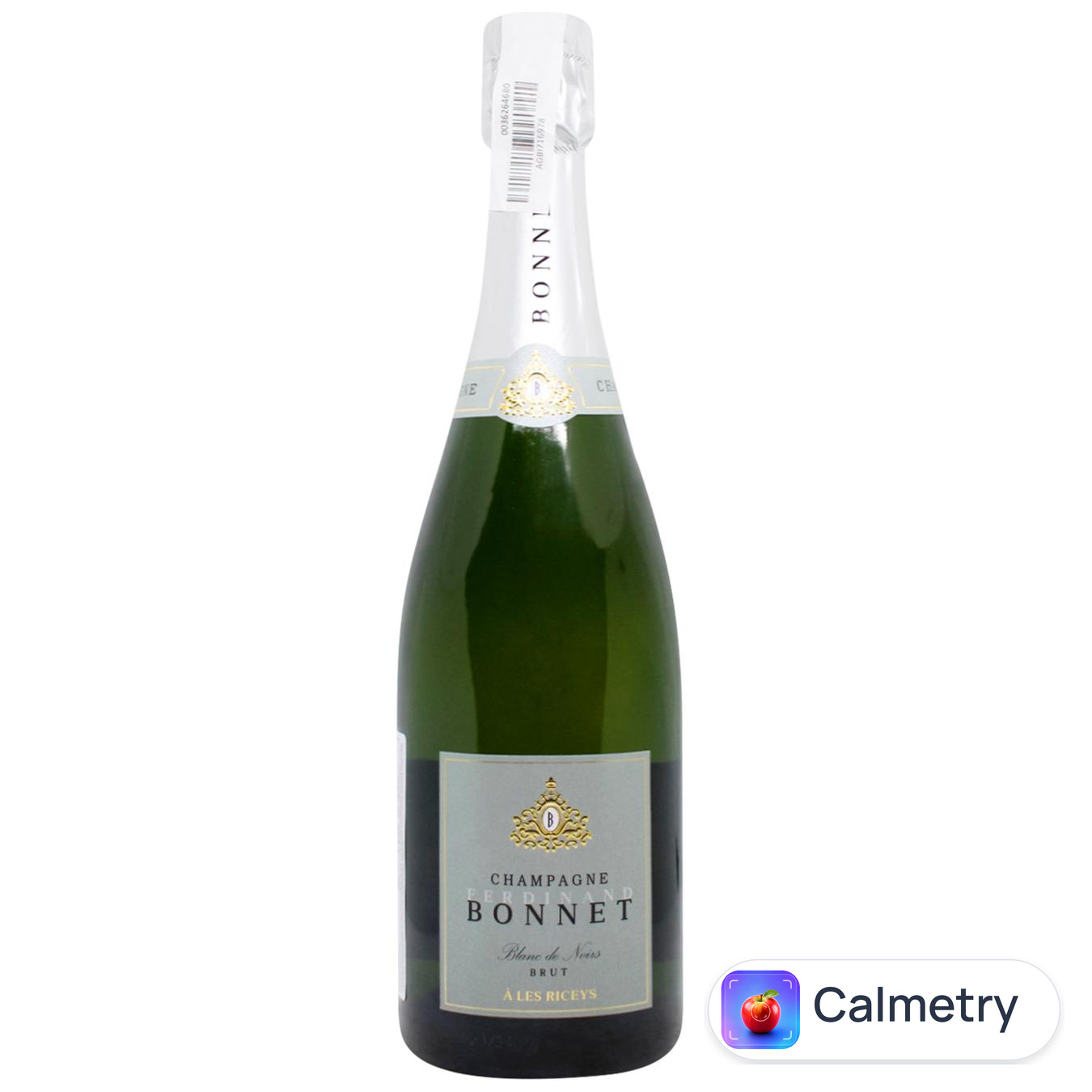 Шампанське Ferdinand Bonnet Blanc de Noirs біле брют 12,5% 0,75л