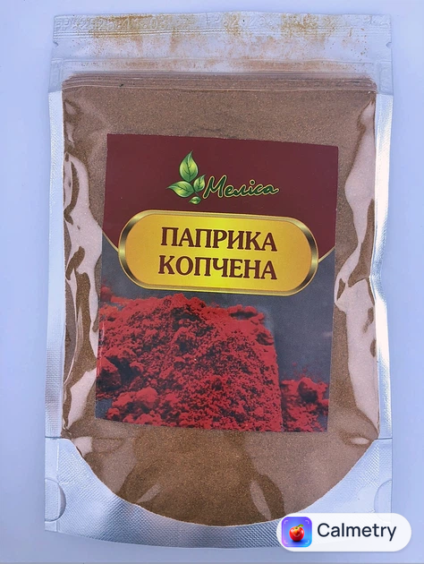 Паприка копчена мелена Меліса 100 г