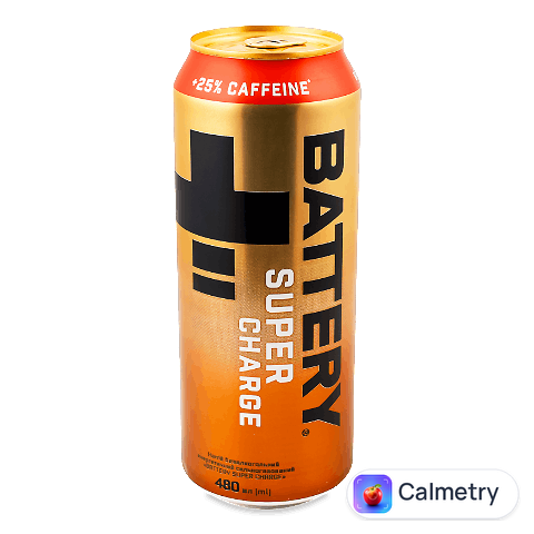 Напій енергетичний Battery Super charge б/а з/б, 0,48л