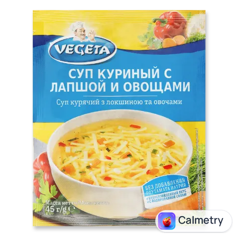 Суп Vegeta курячий з локшиною та овочами