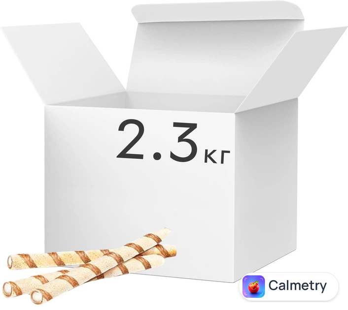 Вафельні трубочки Golski Мііо з начинкою зі смаком згущеного молока 2.3 кг