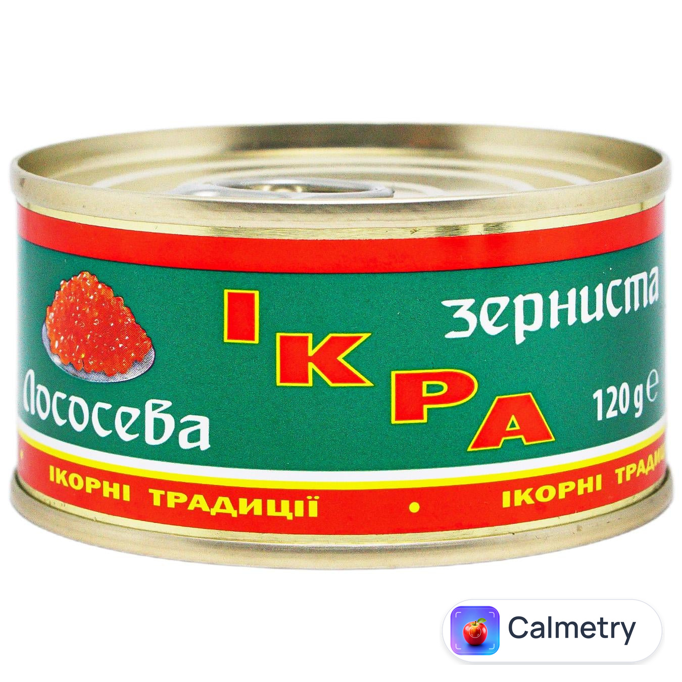 Ікра Ікорні Традиції лососева зерниста 120г