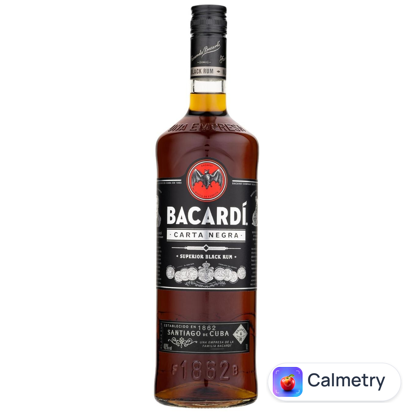 Ром Bacardi Carta Negra темний 40% 1л