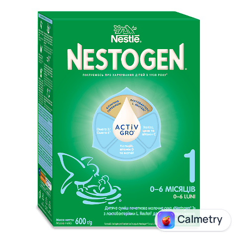 Суміш Nestogen 1 суха молочна з лактобактеріями L.Reuteri, 600г