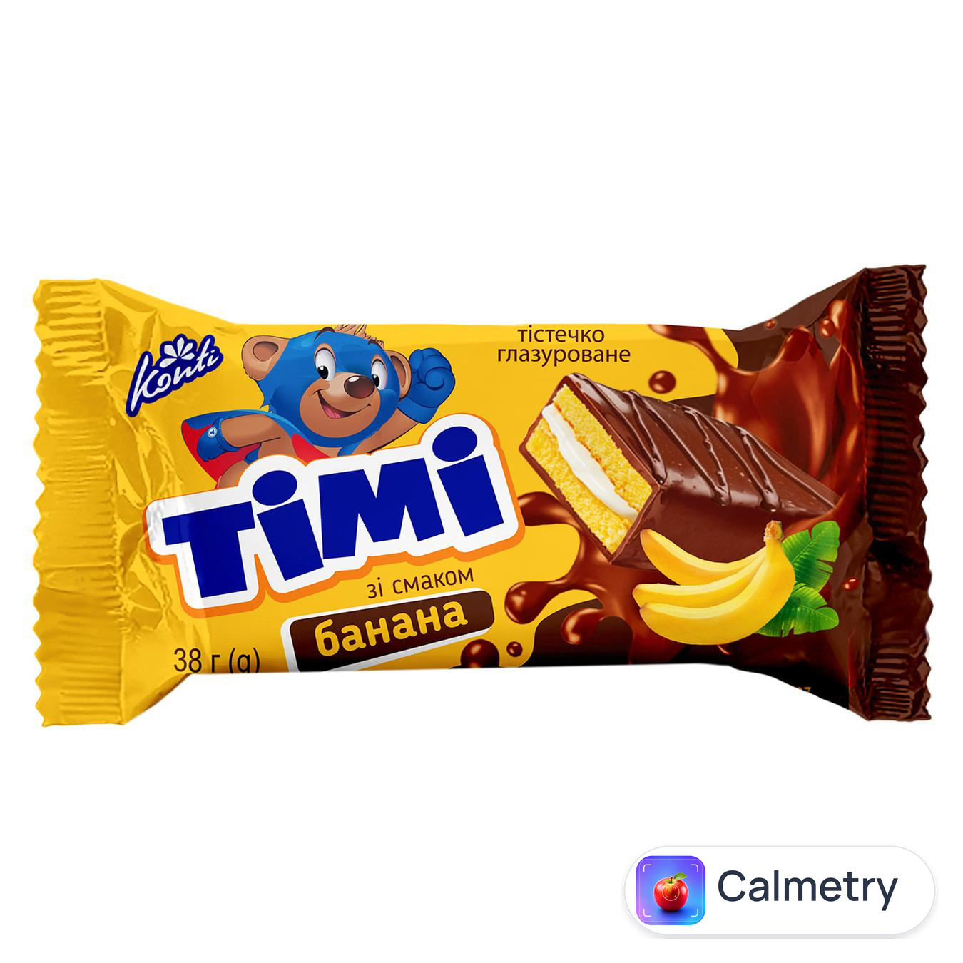 Тістечко Konti Tімі Банан 38г