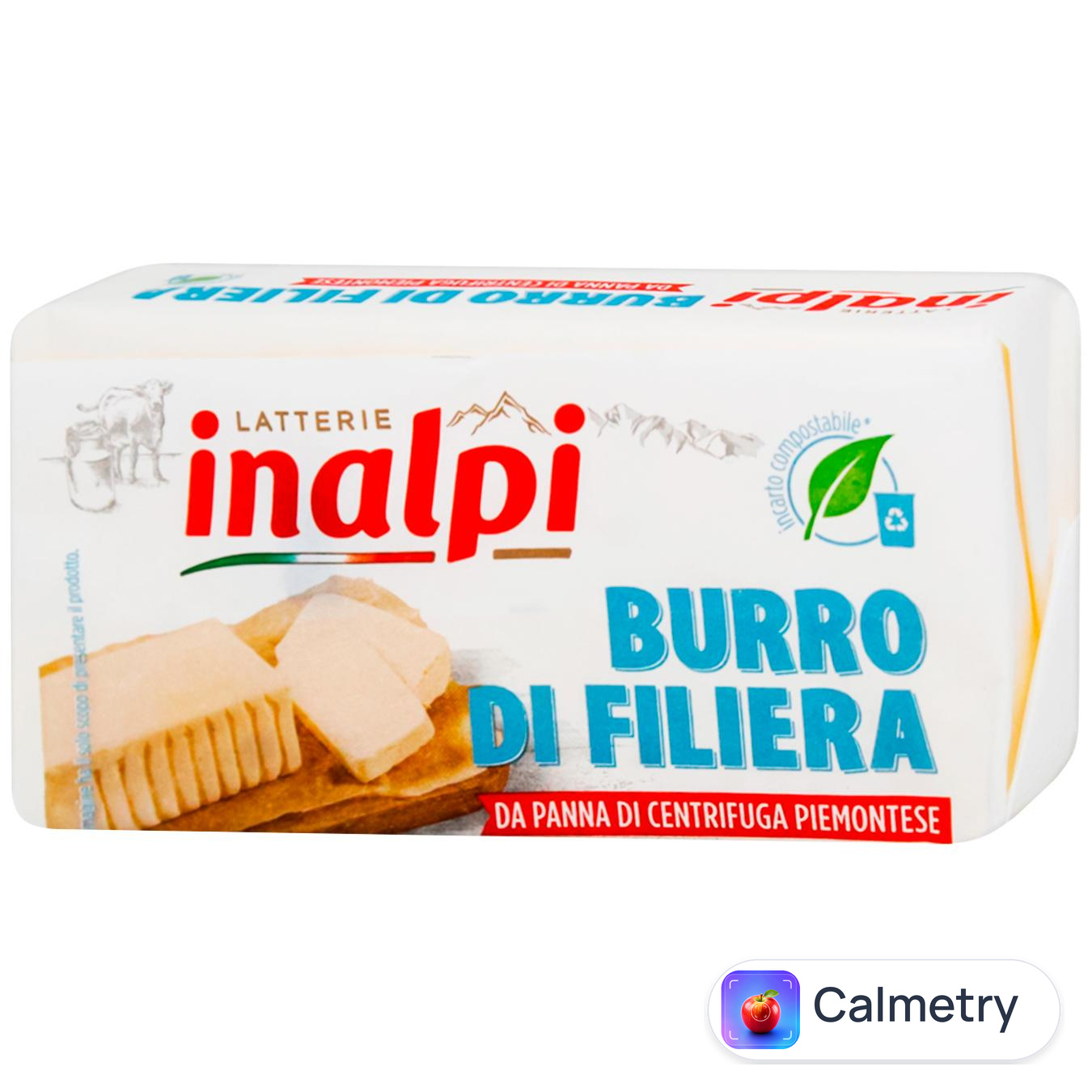 Масло Inalpi вершкове 82% 250г