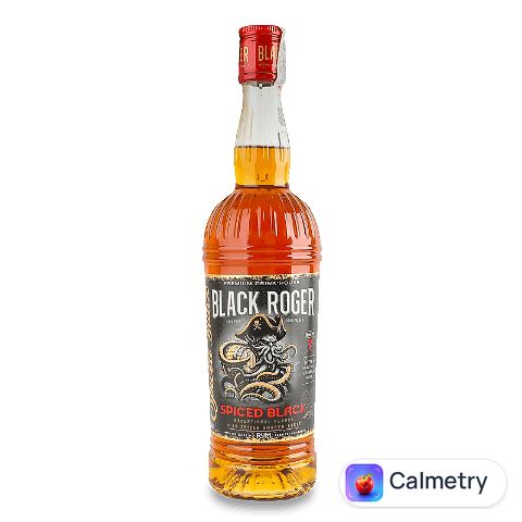 Напій спиртний Black Roger Spiced Black з ромом, 0,5л