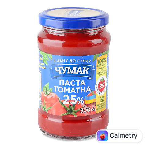 Паста томатна Чумак 25% с/б, 300г