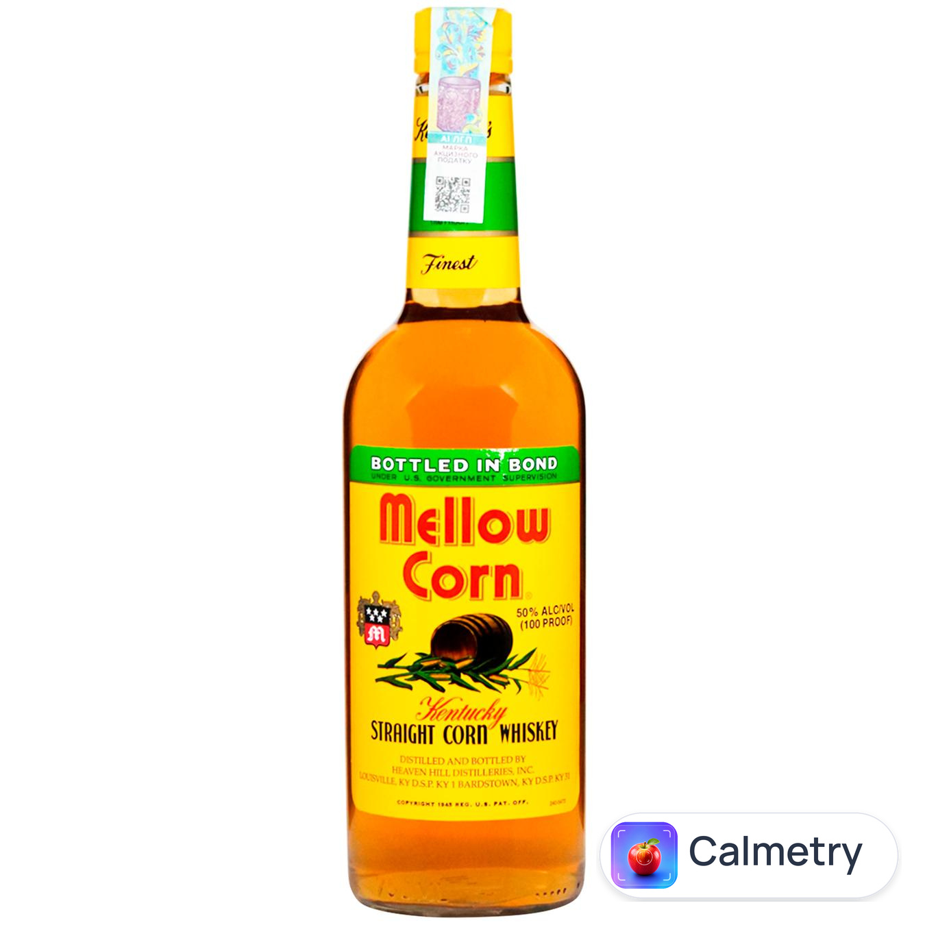 Бурбон Mellow Corn 4 роки 50% 0,75л
