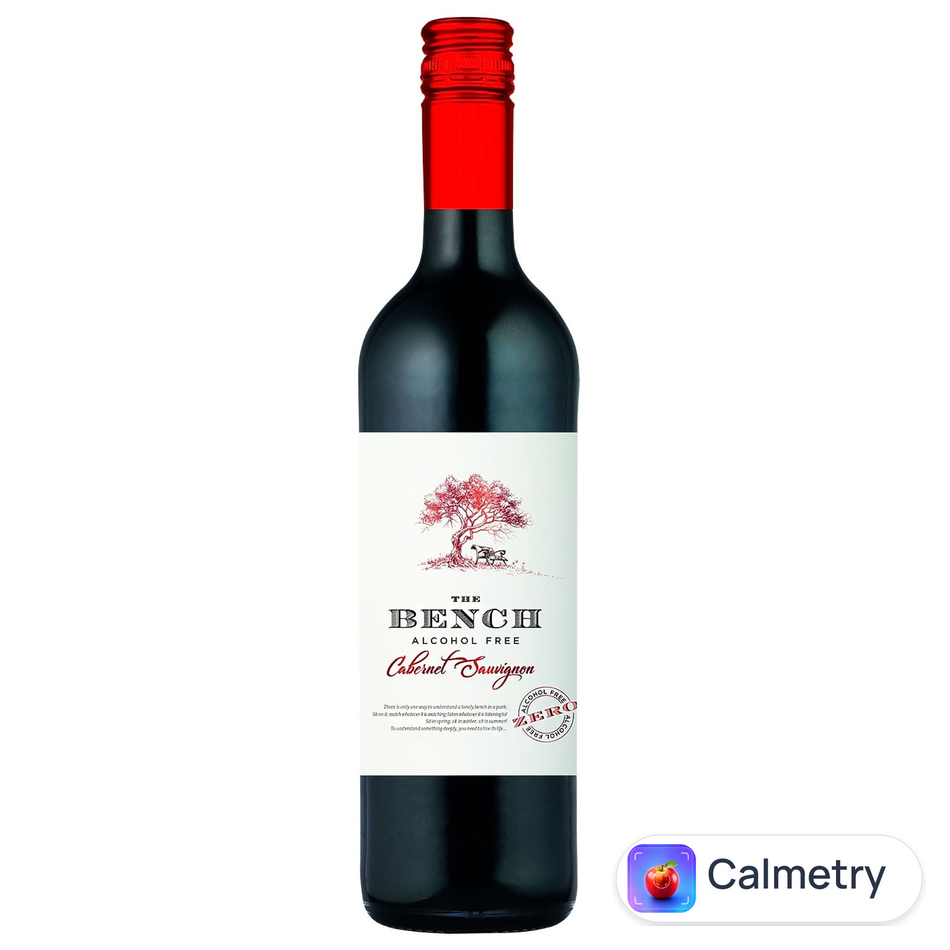 Вино The Bench Cabernet-Sauvignon безалкогольне червоне напівсухе 0,5% 0.75л
