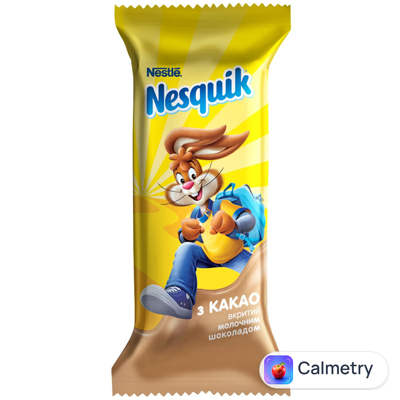 Цукерки NESQUIK® вафельні у молочному шоколаді з какао