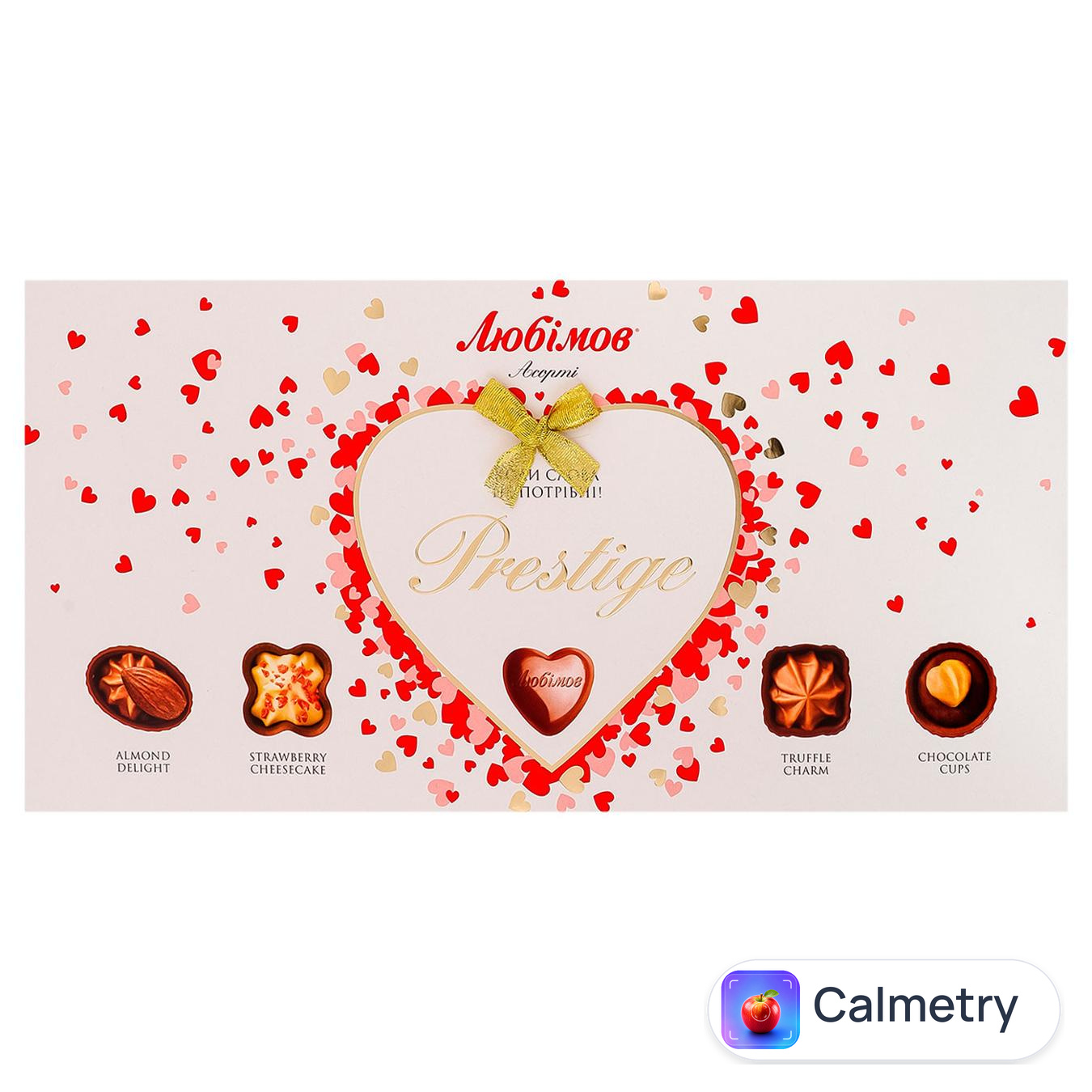 Цукерки Любімов Prestige асорті 286г