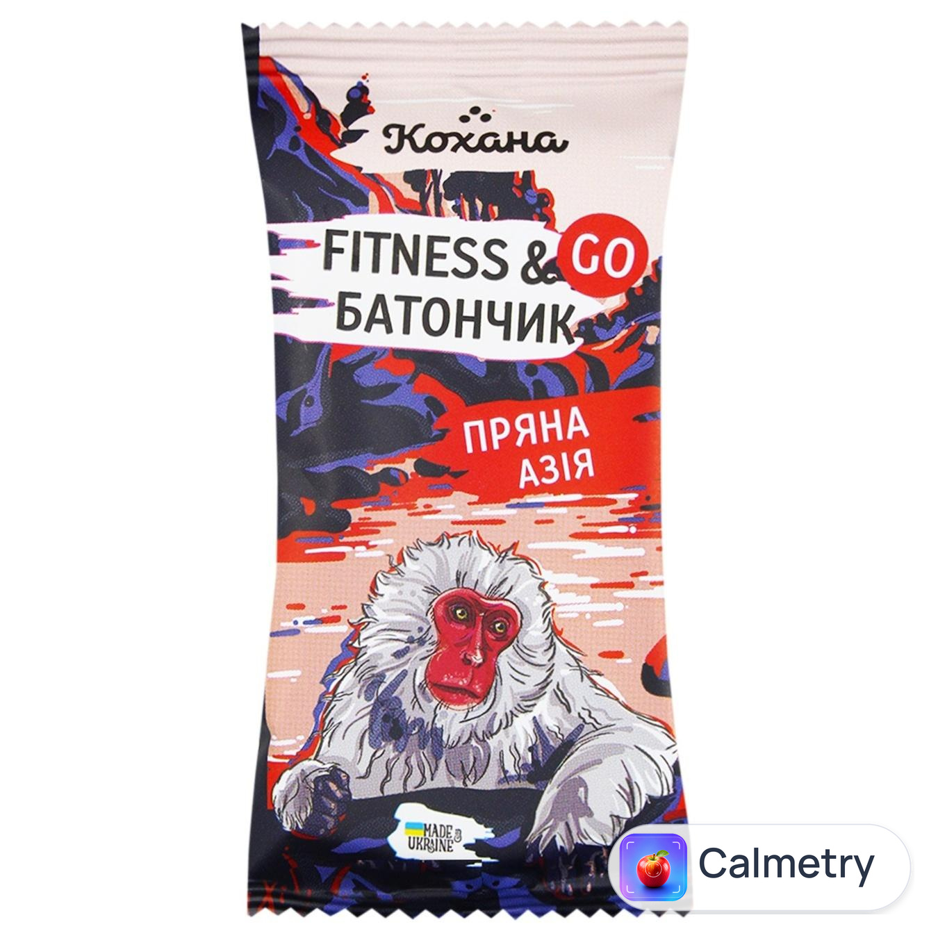 Батончик Кохана Fitness&Go Пряна Азія Малина 40г — фото продукту