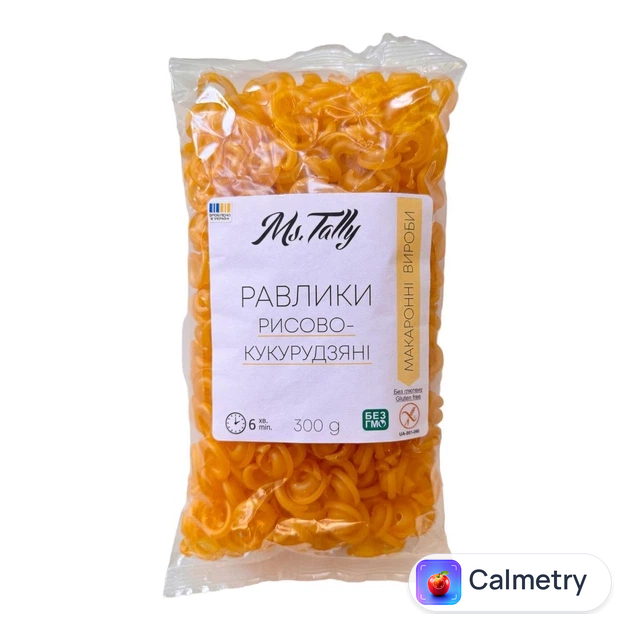 Макарони без глютену равлики рисово-кукурудзяні Ms. Tally 300 г