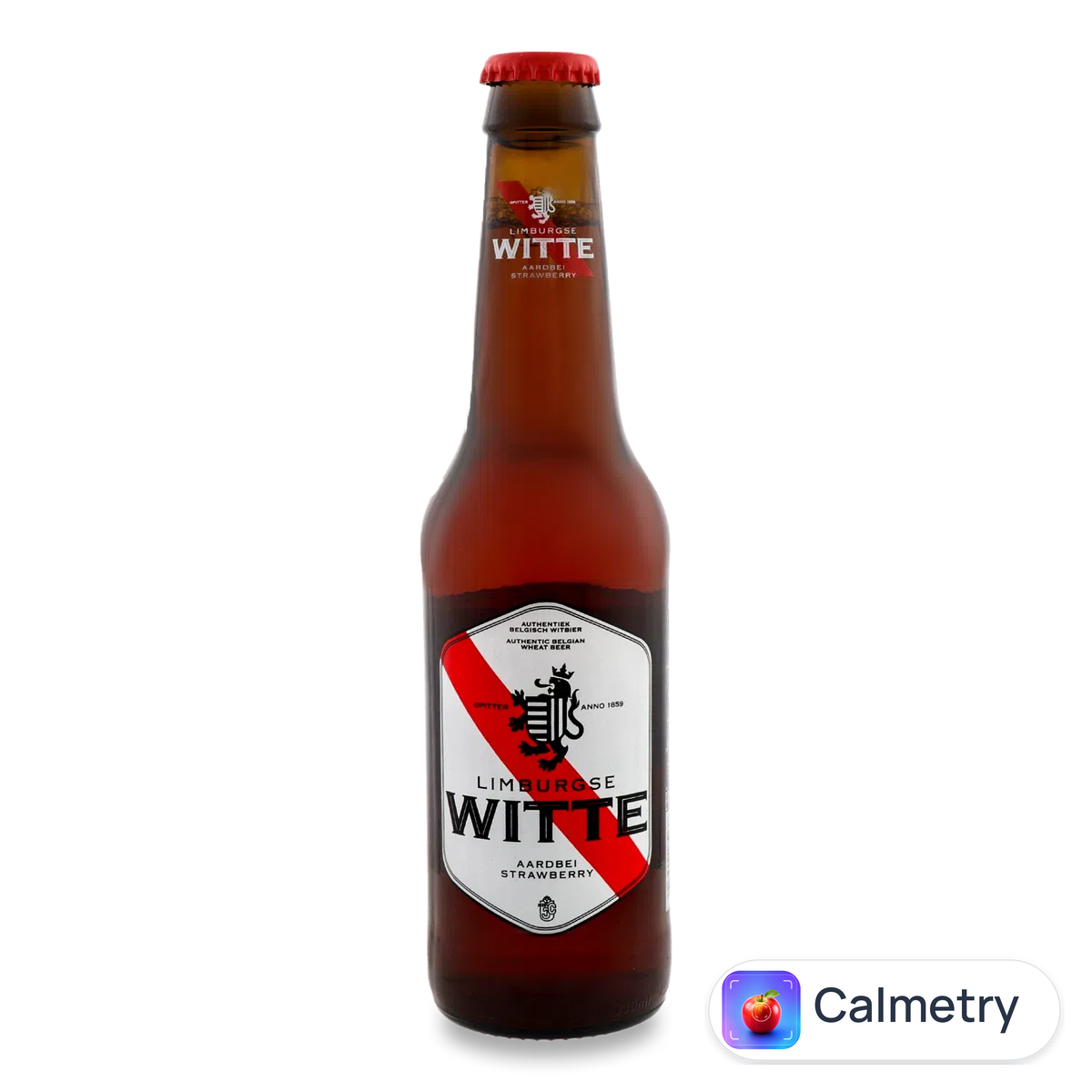 Пиво Limburgse Witte Strawberry світле 0,33л