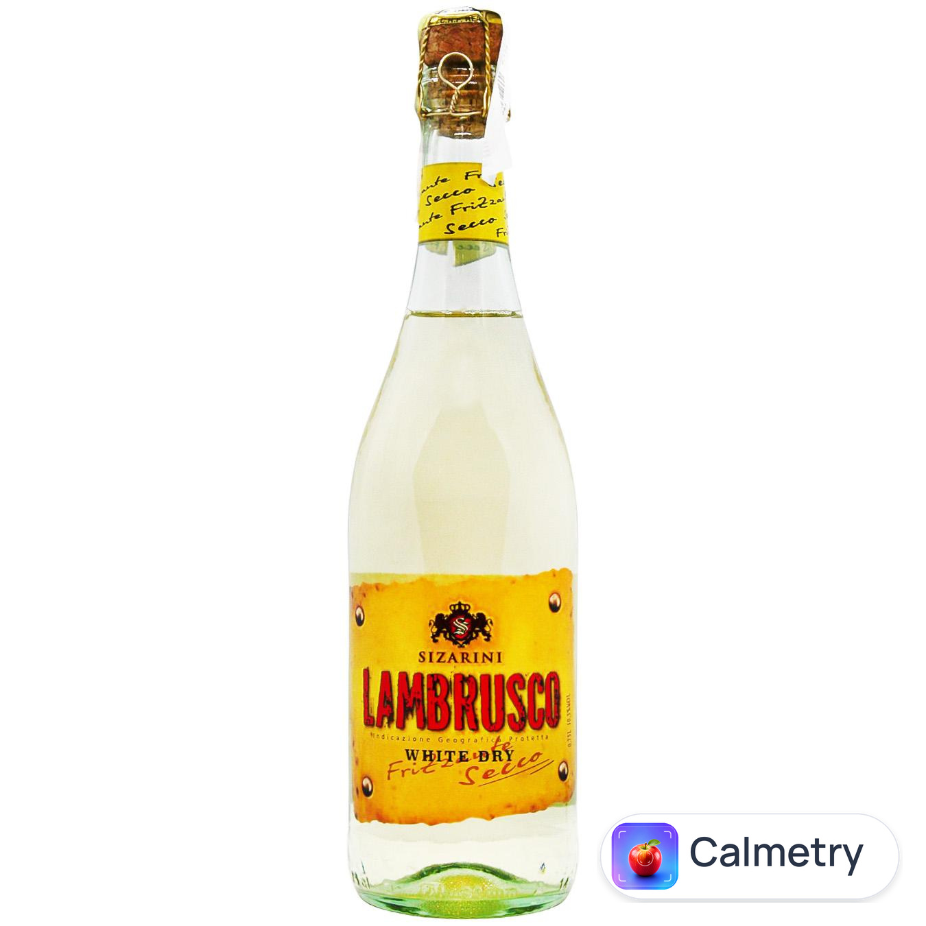 Вино Sizarini Lambrusco Dell`Emilia напівігристе 10,5% 0,75л — фото продукту