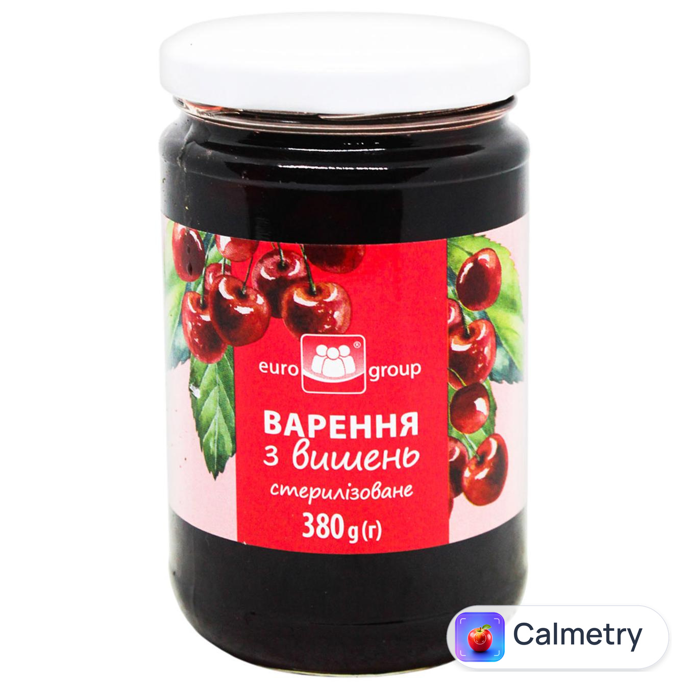 Варення Eurogroup вишневе 380г