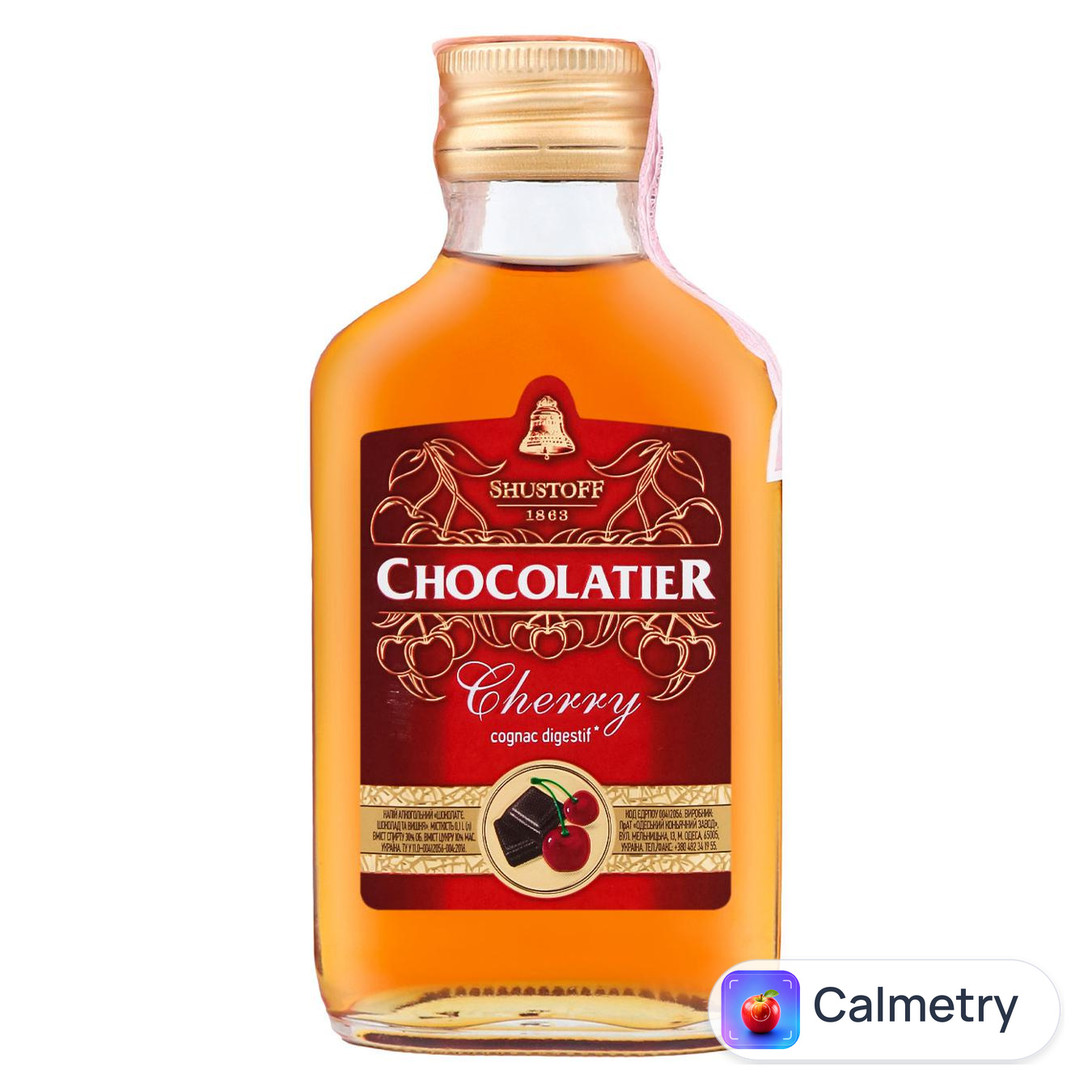 Напій алкогольний Shustoff Chocolatier Шоколад та вишня 100мл