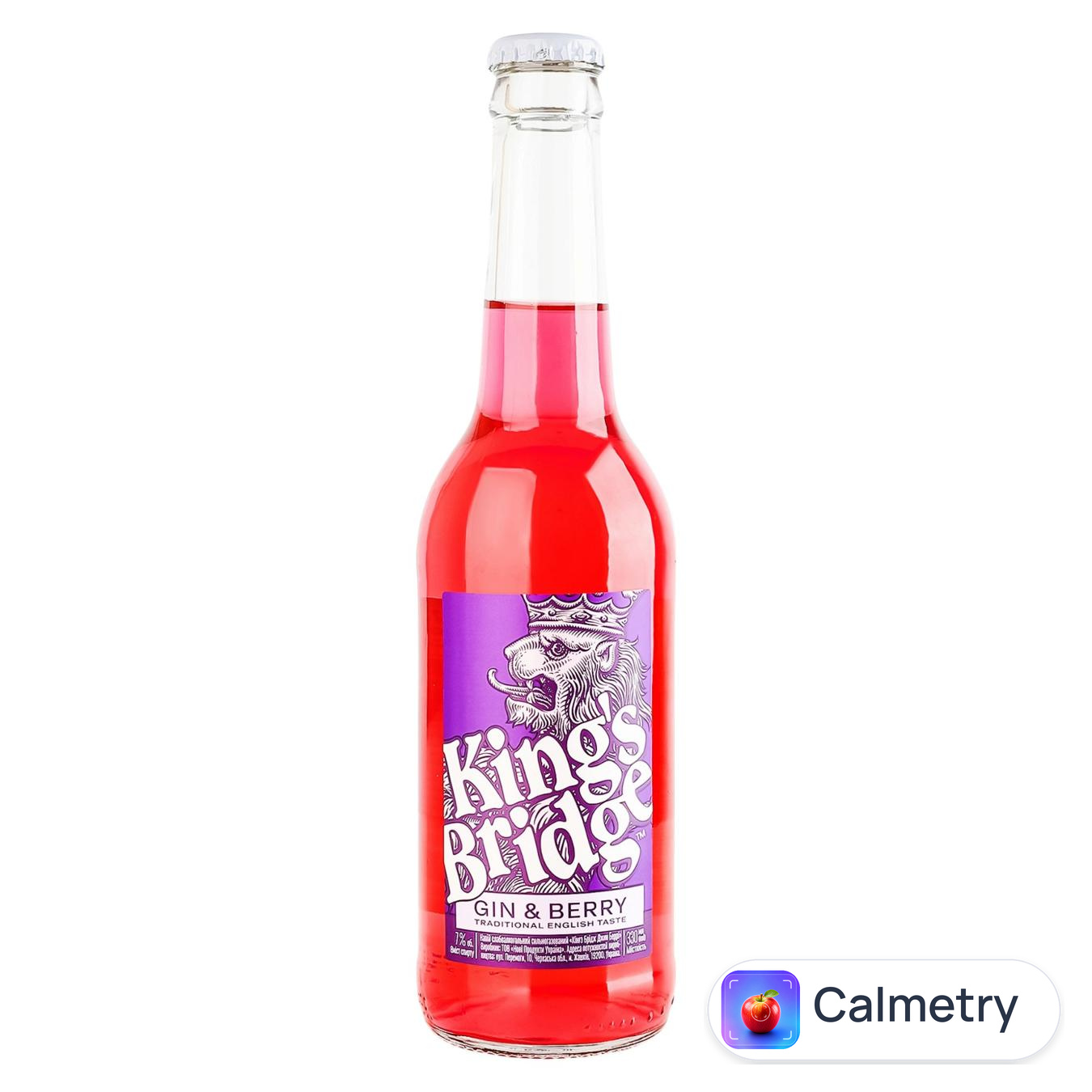 Напій слабоалкогольний King's Bridge Gin & Berry 7% 0,33л