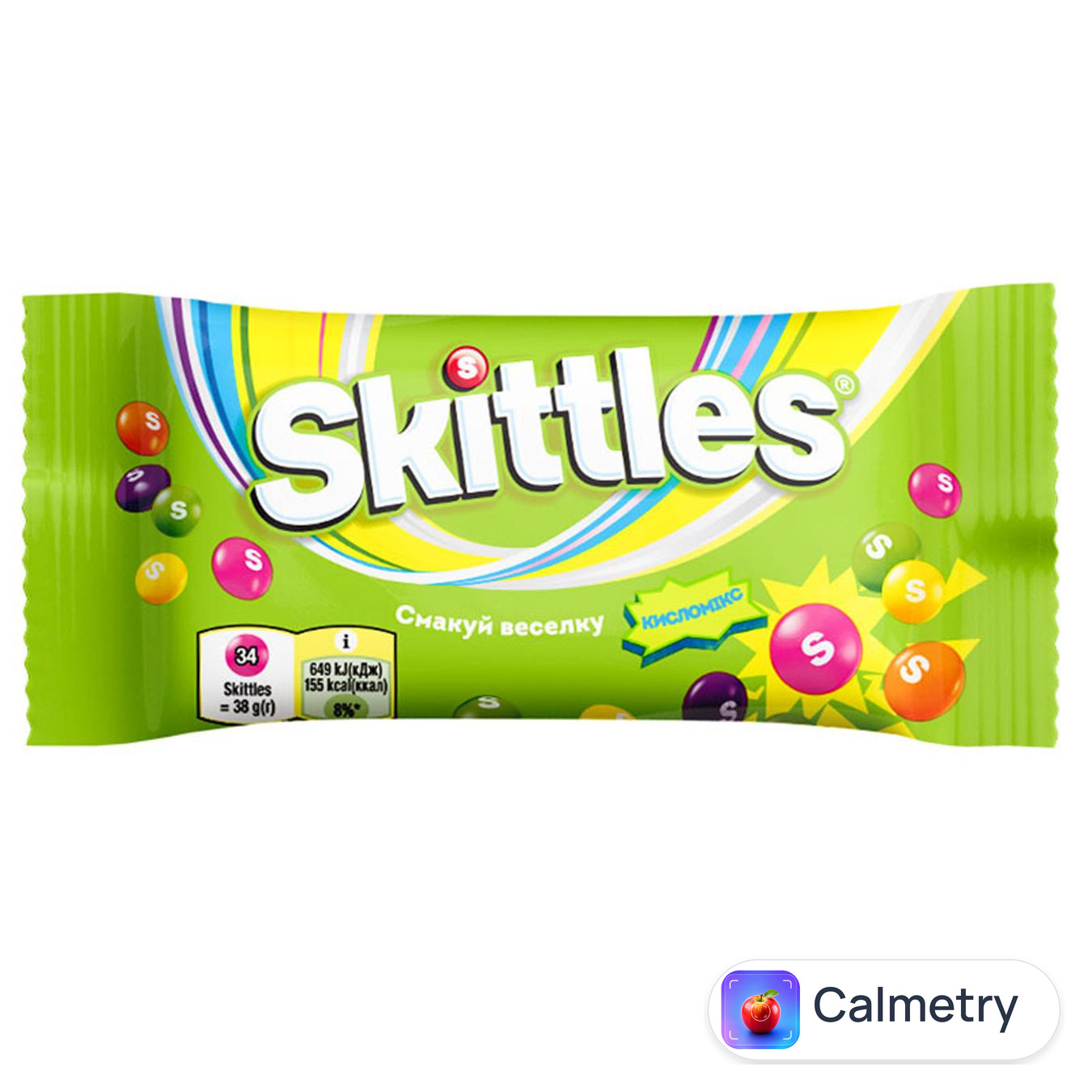 Драже Skittles Кисломікс жувальне 38г