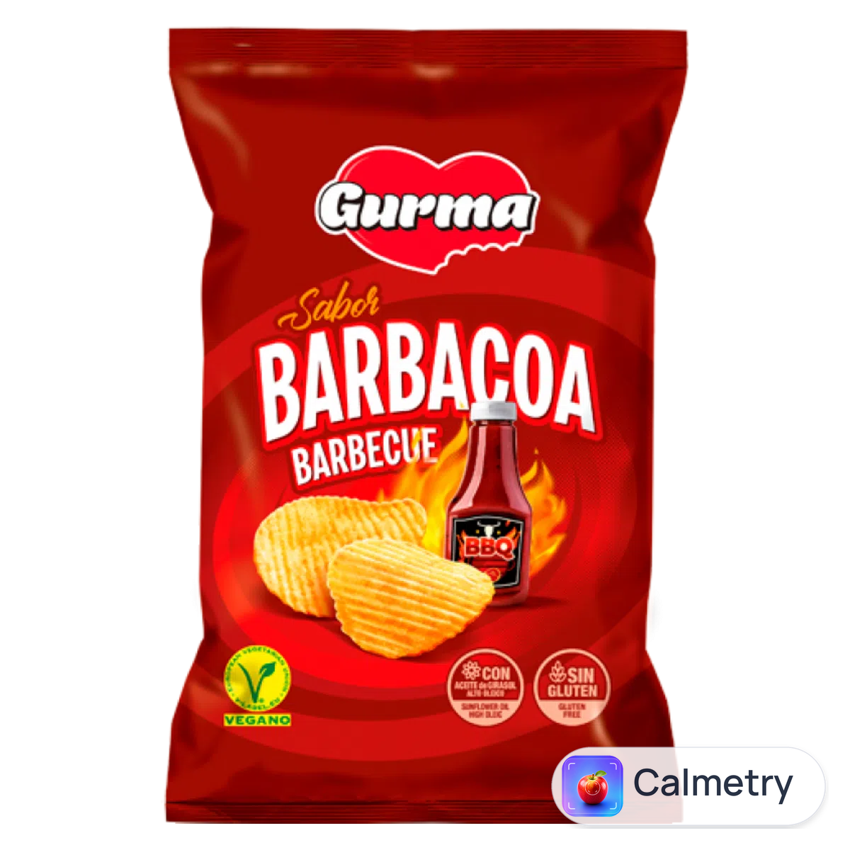 Чипси Gurma зі смаком барбекю 110г