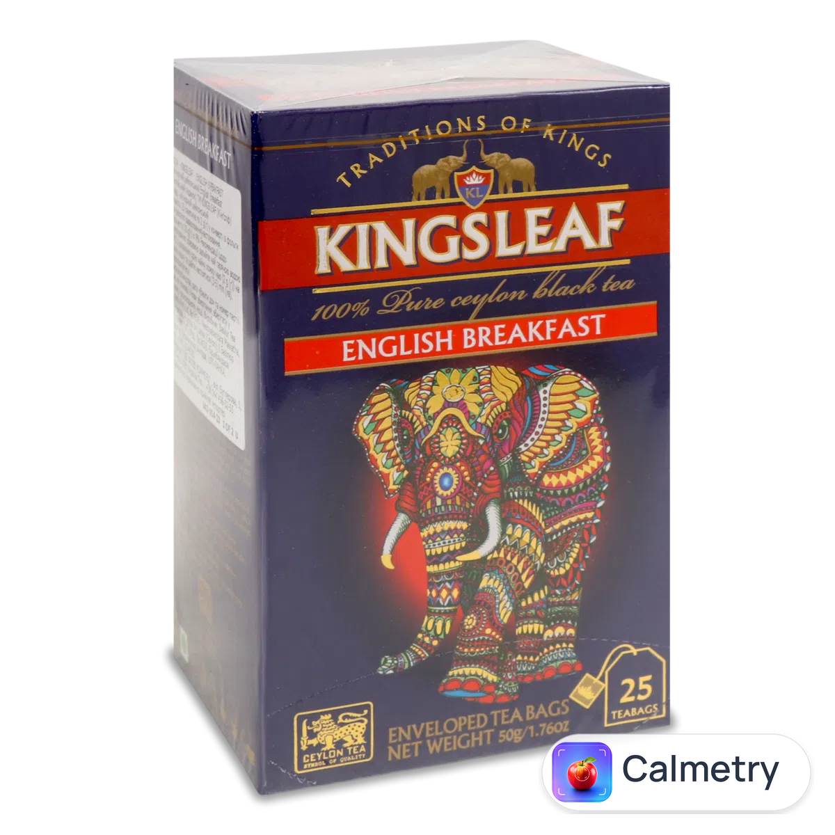 Чай чорний Kingsleaf English Breakfast, конверт 25*2г