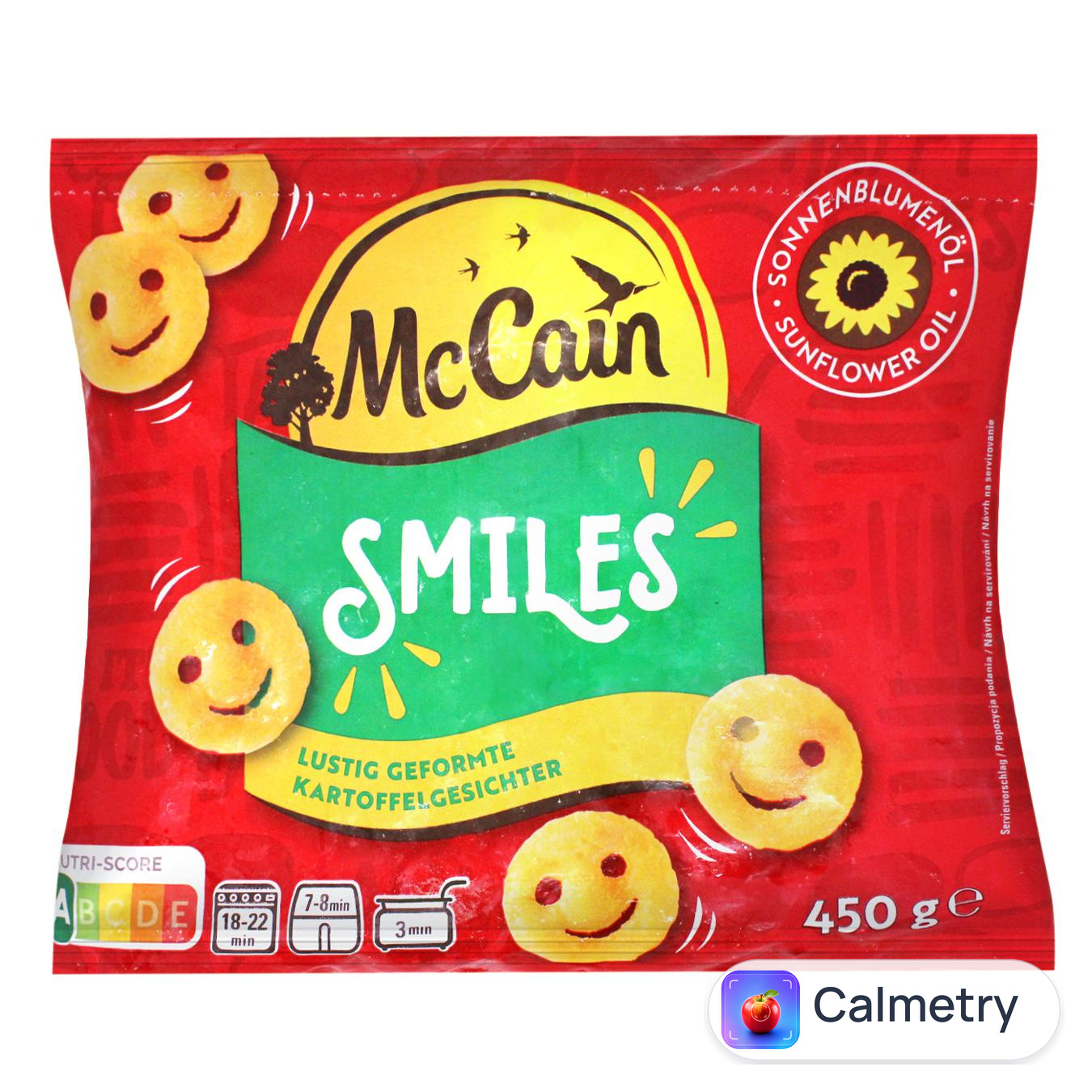 Картопля фрі McCain Smiles 450г — фото продукту