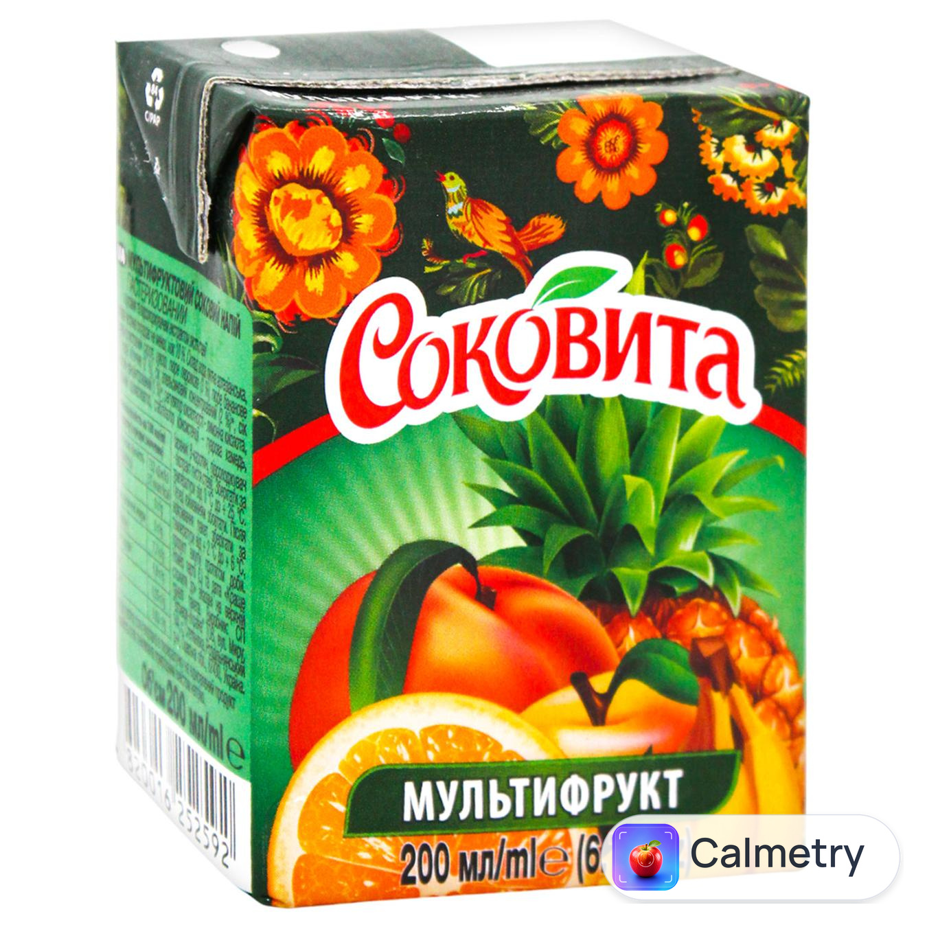 Напій соковмісний Соковита мультифруктовий 200мл — фото продукту