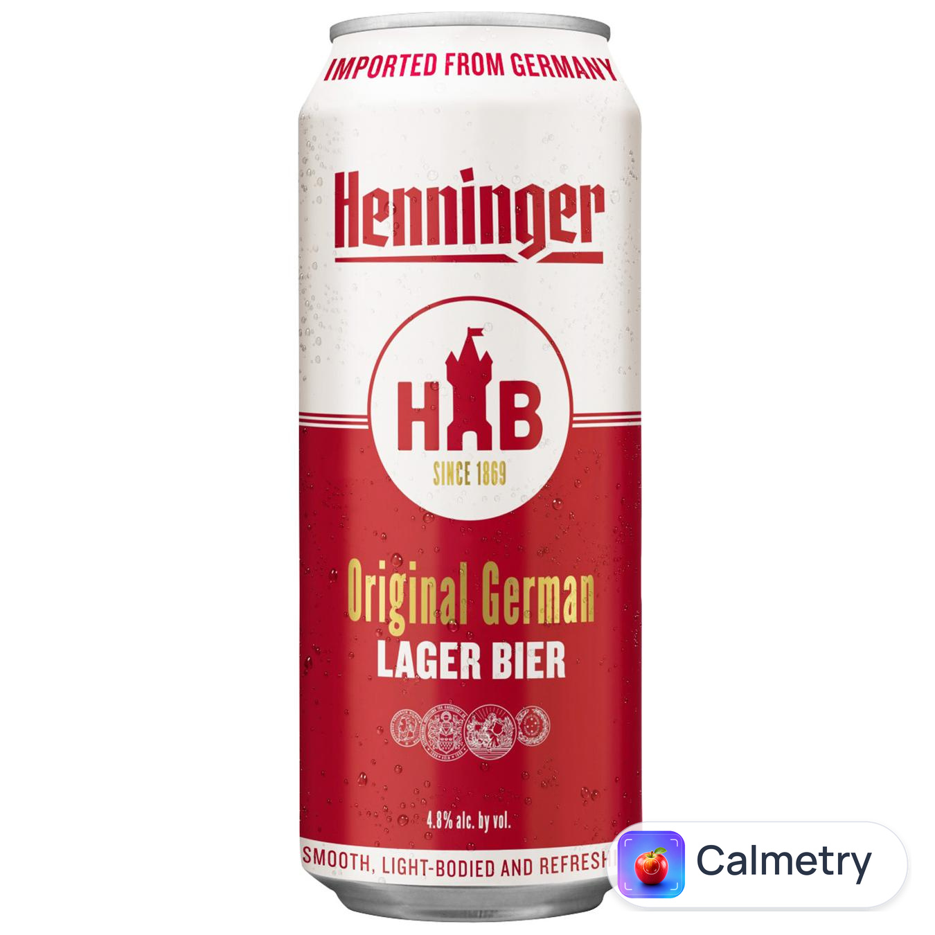 Пиво Henninger Lager світле 4,8% 0,5л