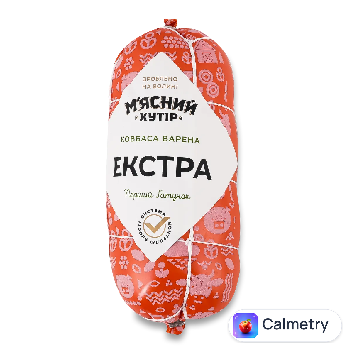 Ковбаса «М'ясний хутір» «Екстра» п/а 1-й ґатунок, малий батон