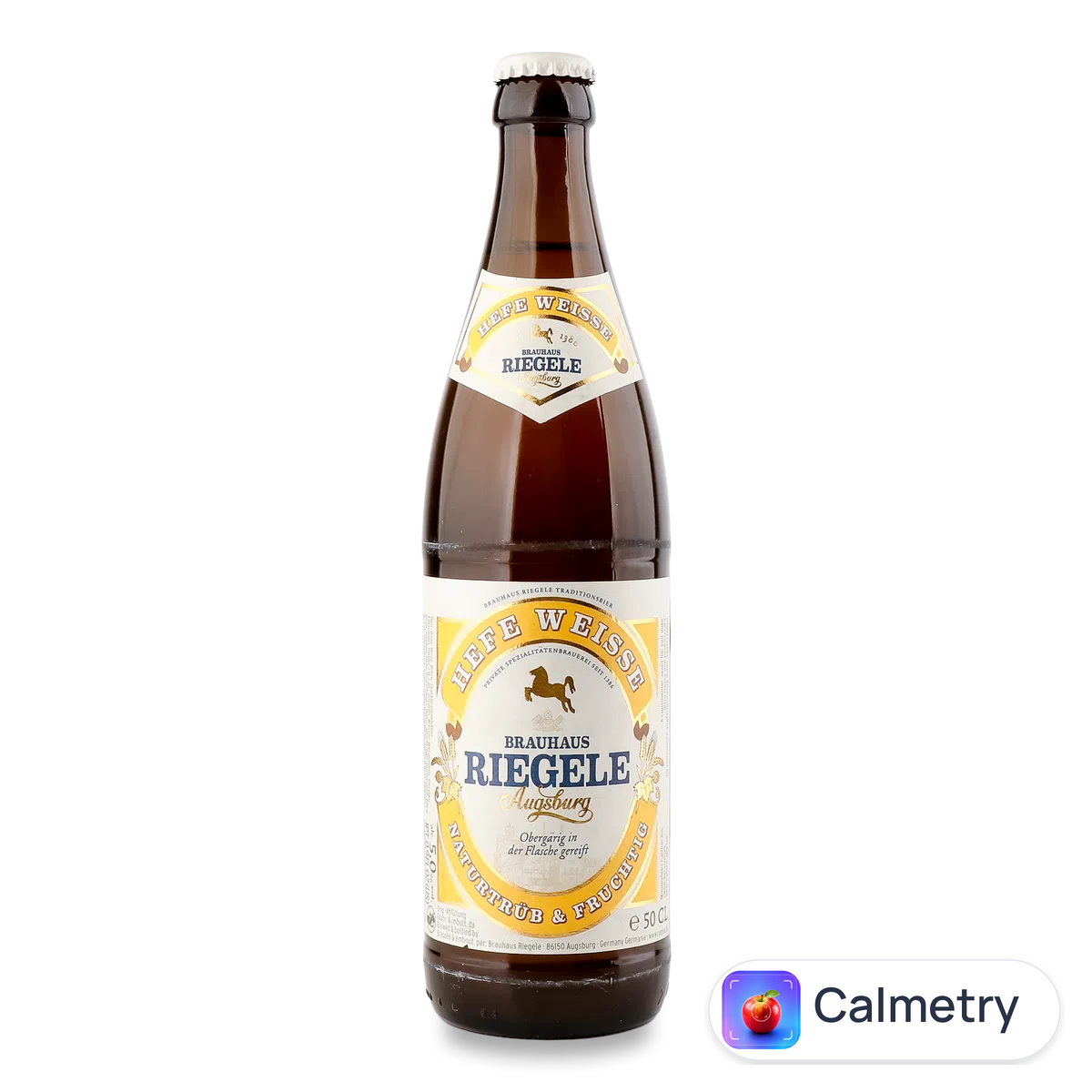 Пиво Riegele Hefe Weisse світле нефільтроване 0,5л