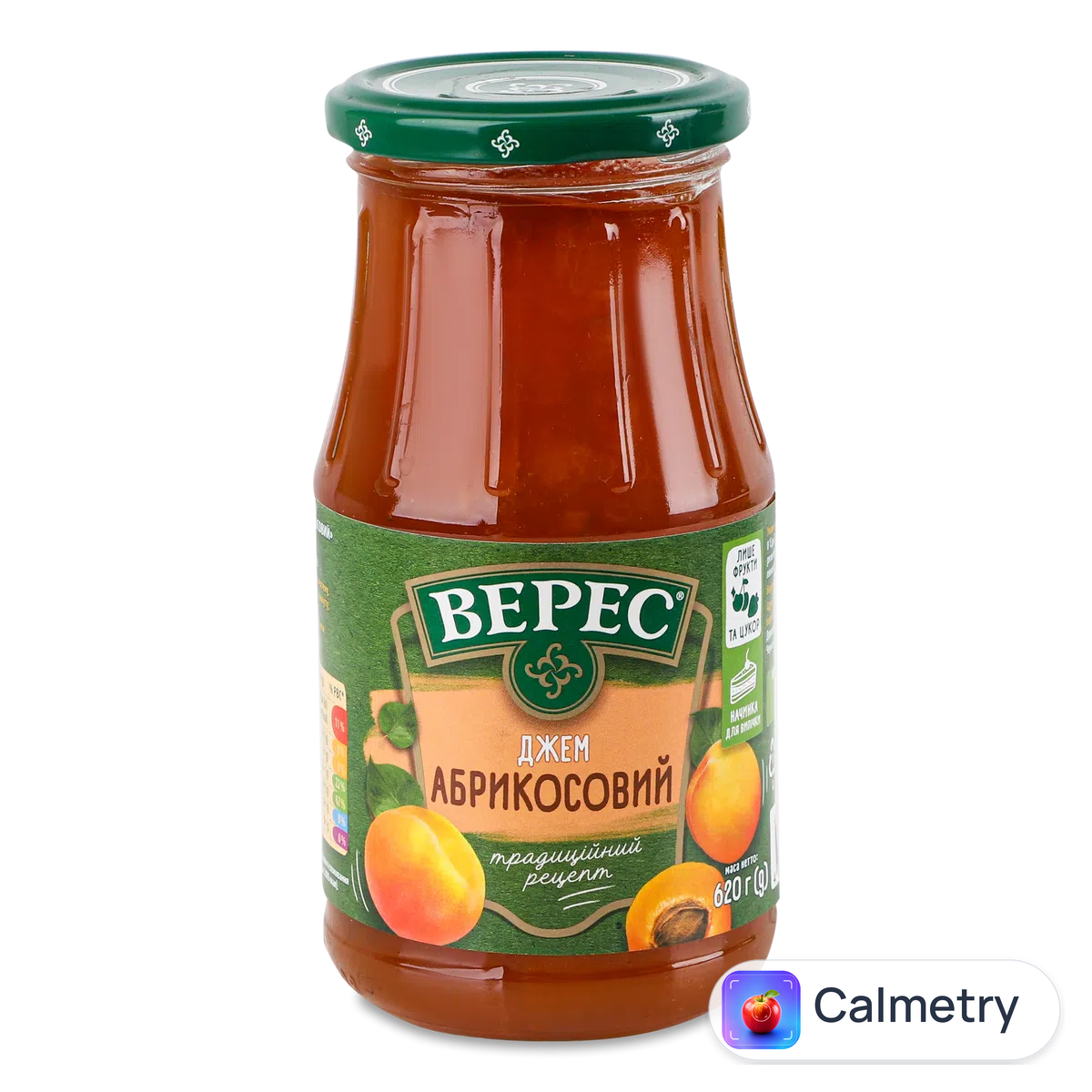 Джем «Верес» абрикосовий с/б 620г