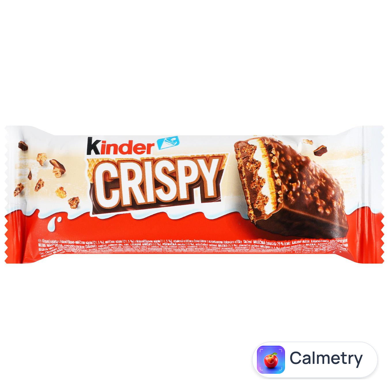 Батончик вафельний Kinder Crispy 34г — фото продукту