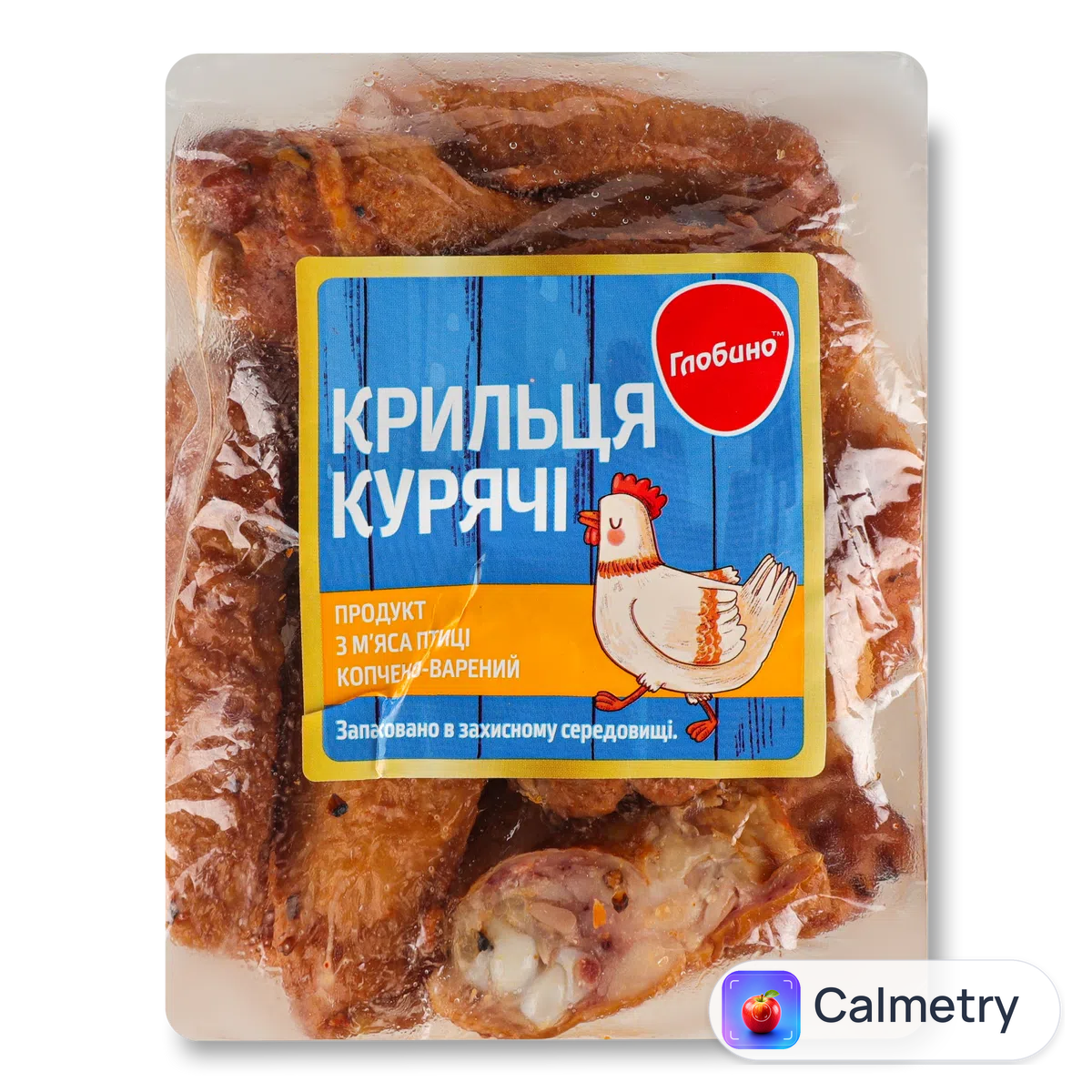 Продукт з м’яса птиці Глобино Крильця курячі к/в