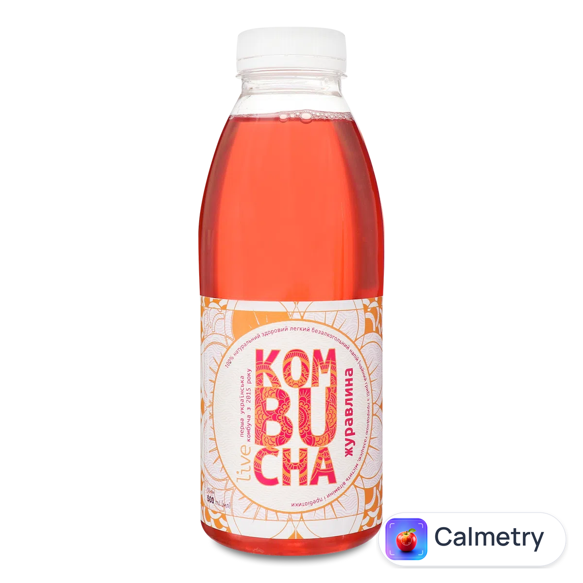 Напій Kombucha «Лавка традицій» з журавлиною 0,5л