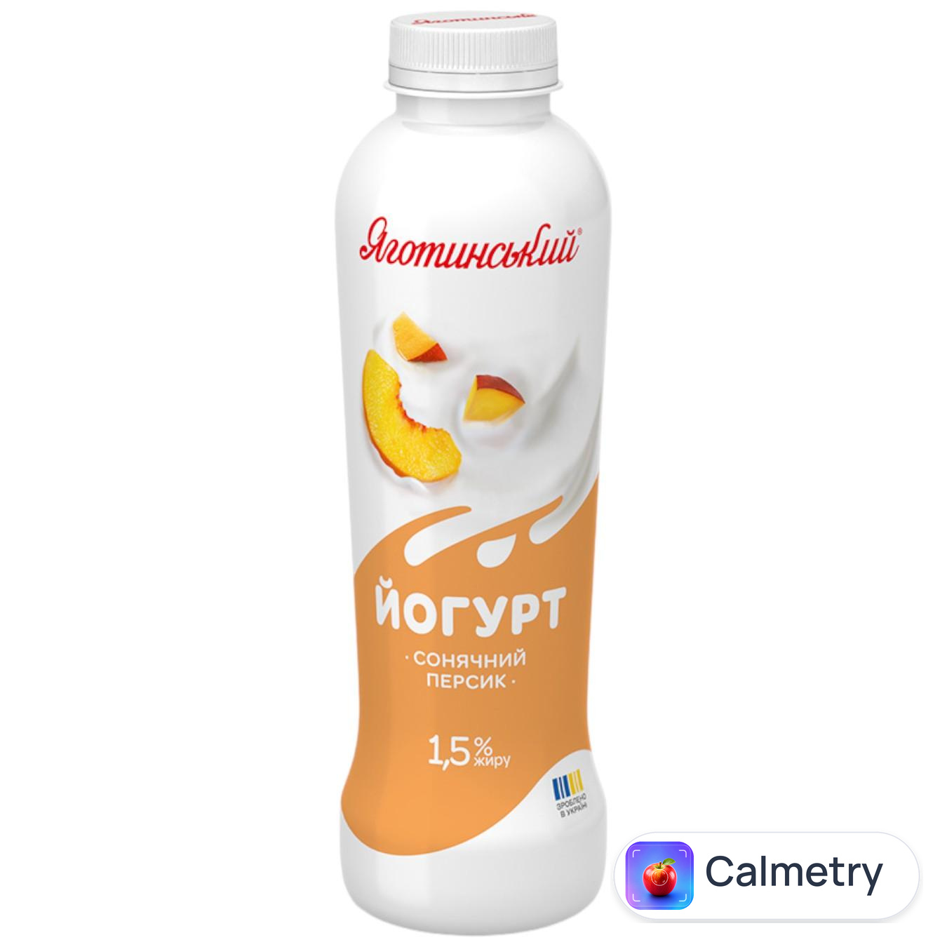 Йогурт Яготинський Персик 1,5% 520г