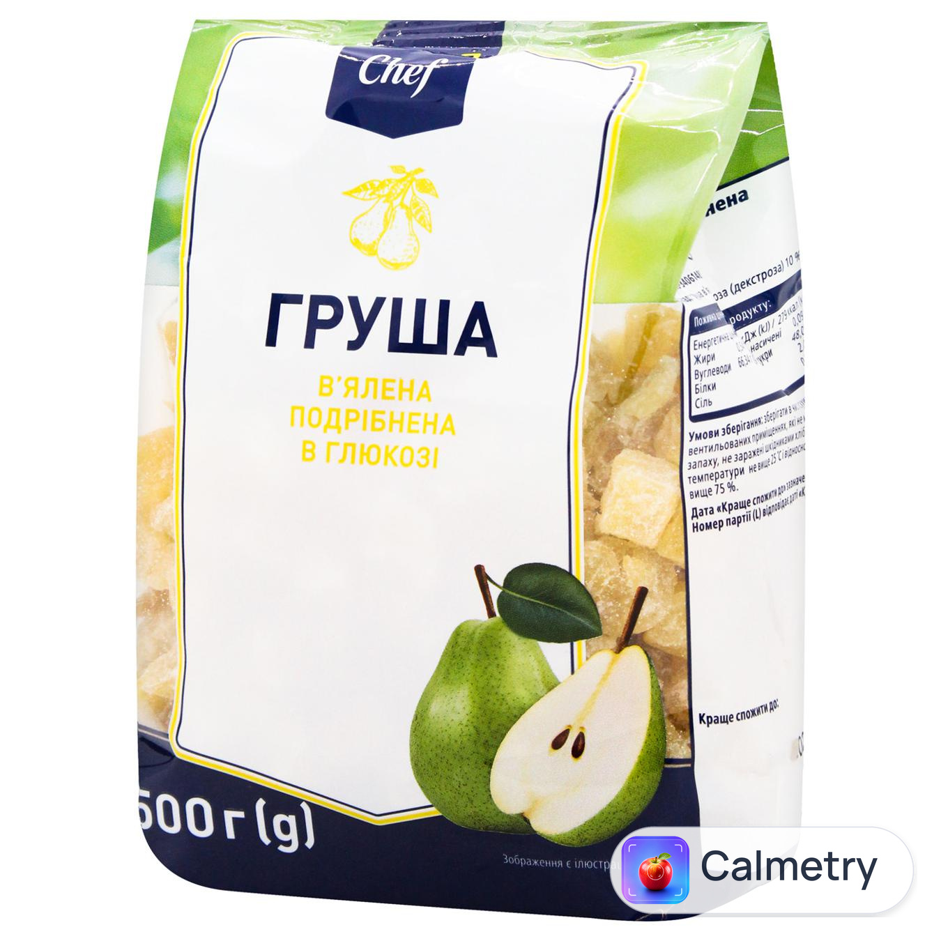 Груша Metro Chef в`ялена подрібнена в глюкозі 500г