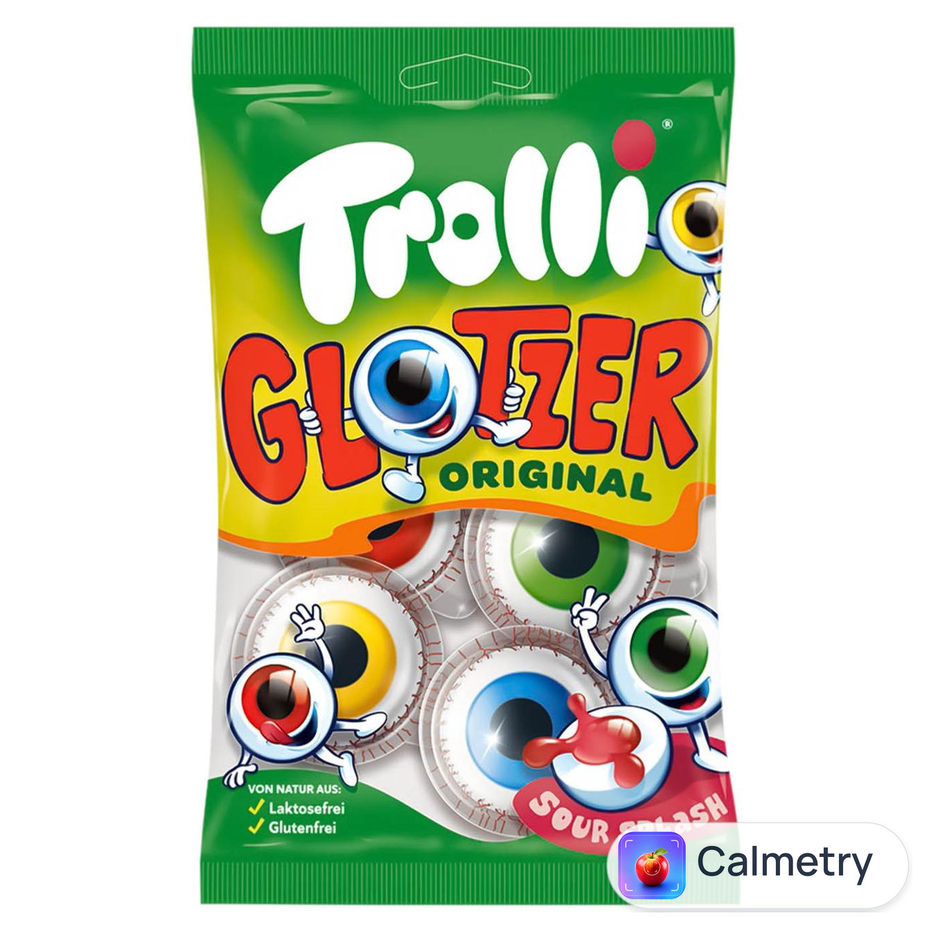 Цукерки Trolli Лупатики фруктові жувальні 75г — фото продукту