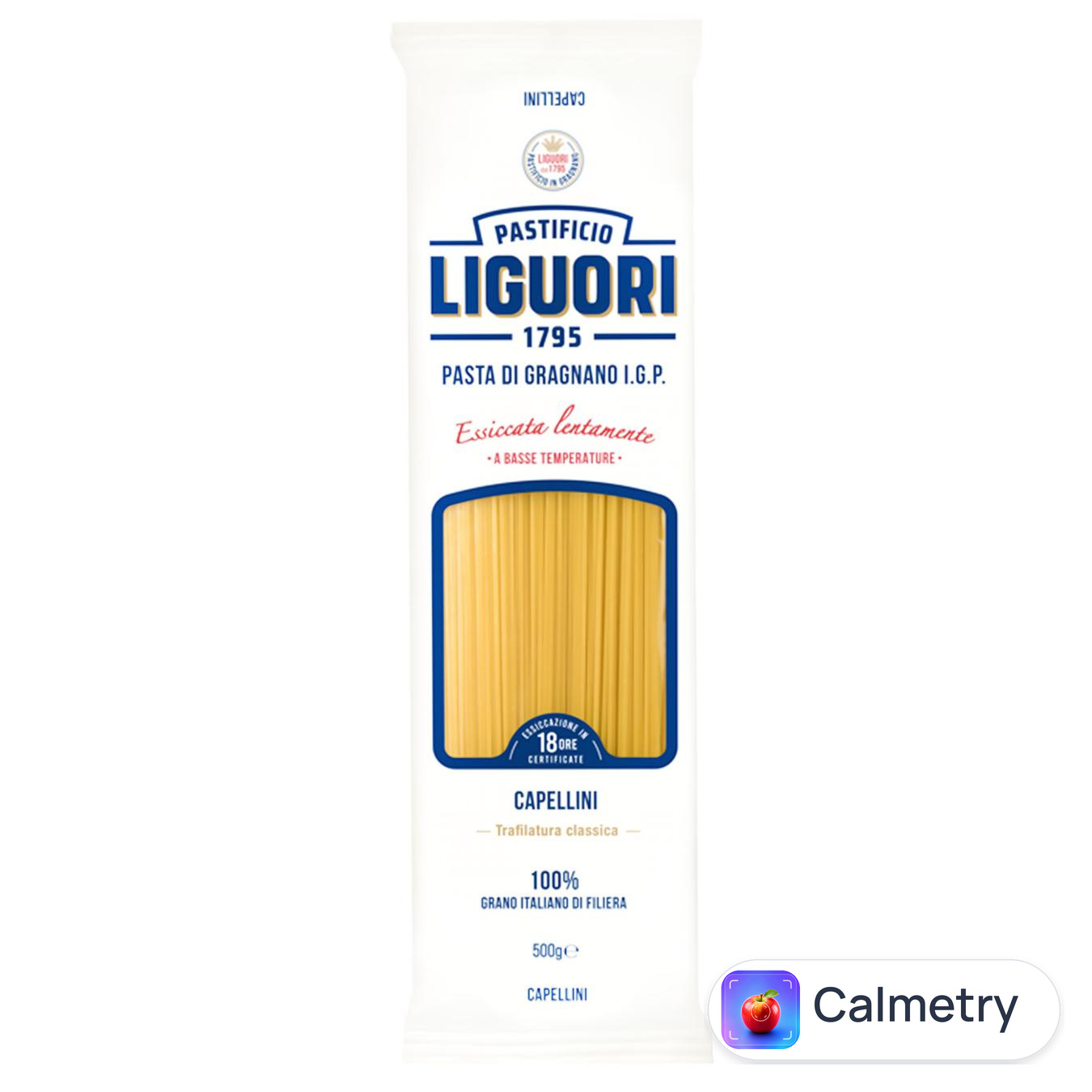 Макаронні вироби Pastificio Liguori Capellini 500г — фото продукту