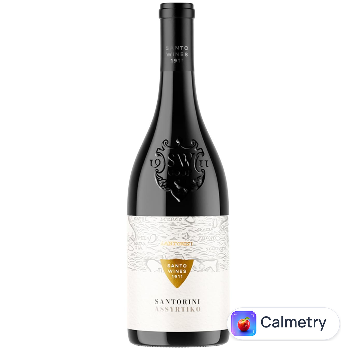 Вино Santorini Assyrtiko біле сухе 12,5% 0,75л