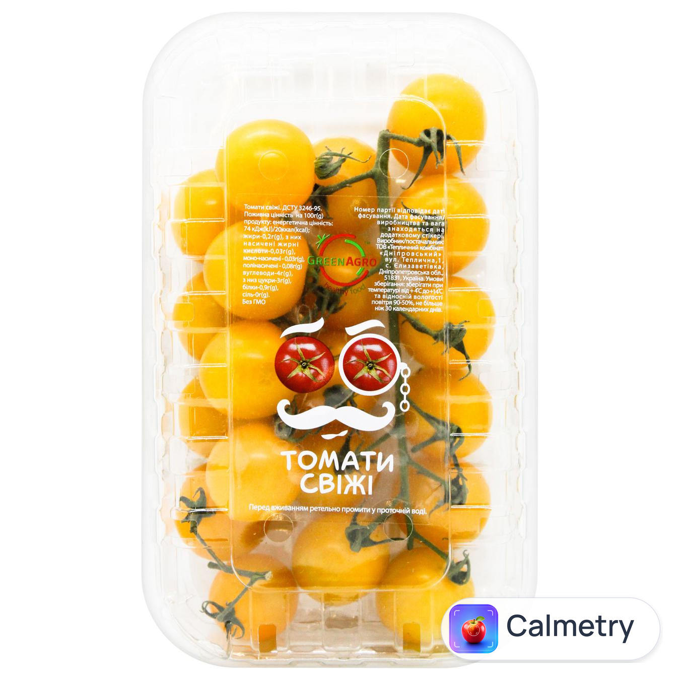 Помідори Green Agro чері жовті 250г — фото продукту