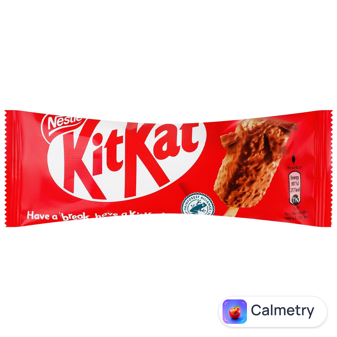 Морозиво NESTLÉ® KITKAT® ескімо 62г — фото продукту
