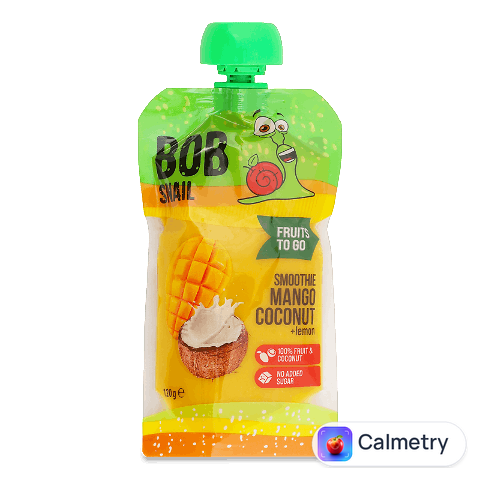 Смузі Bob Snail манго-кокос, 120г