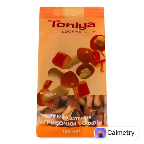 Печиво Toniya Грибочки тоффі затяжне
