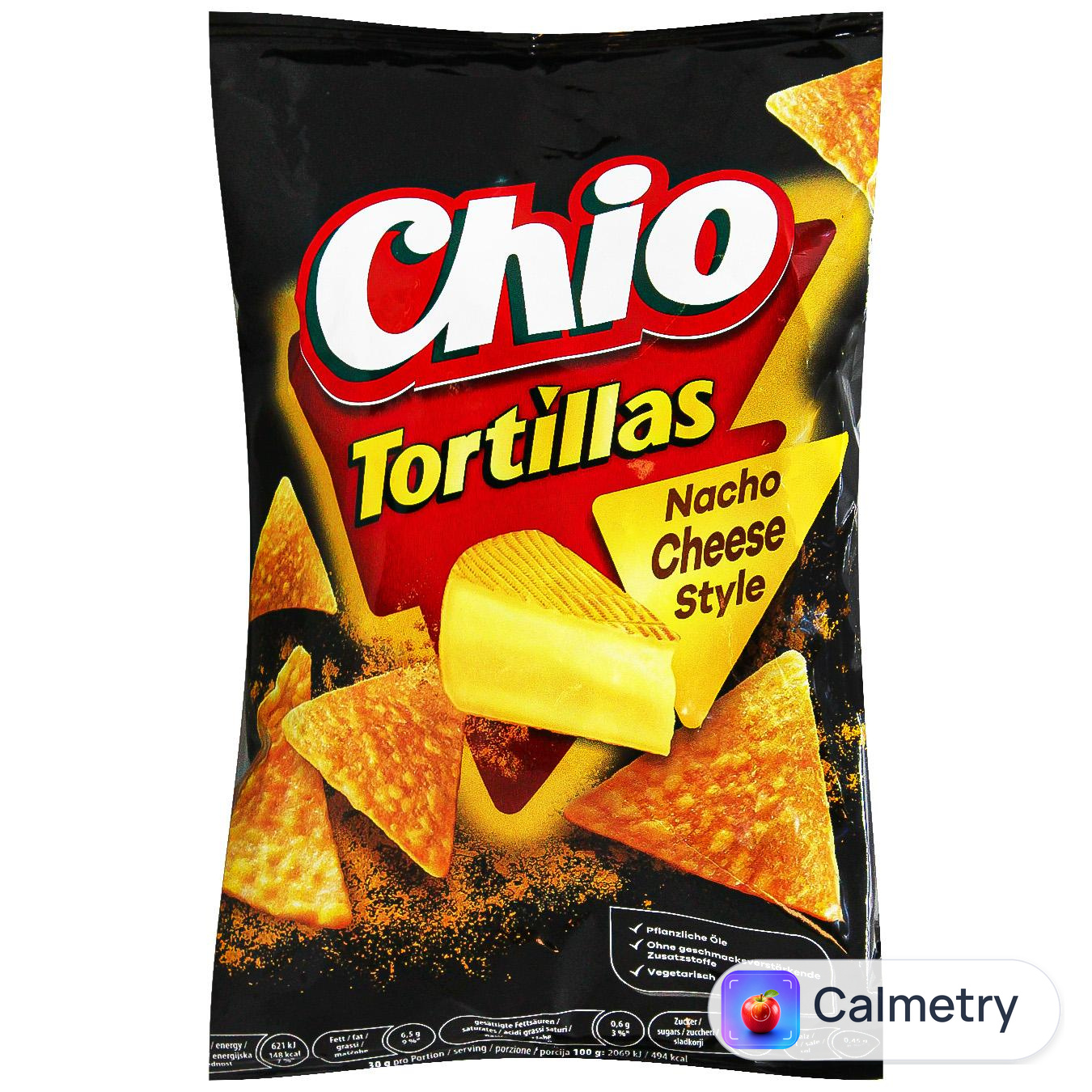 Чипси Chio Tortillas кукурудзяні сир начо 110г