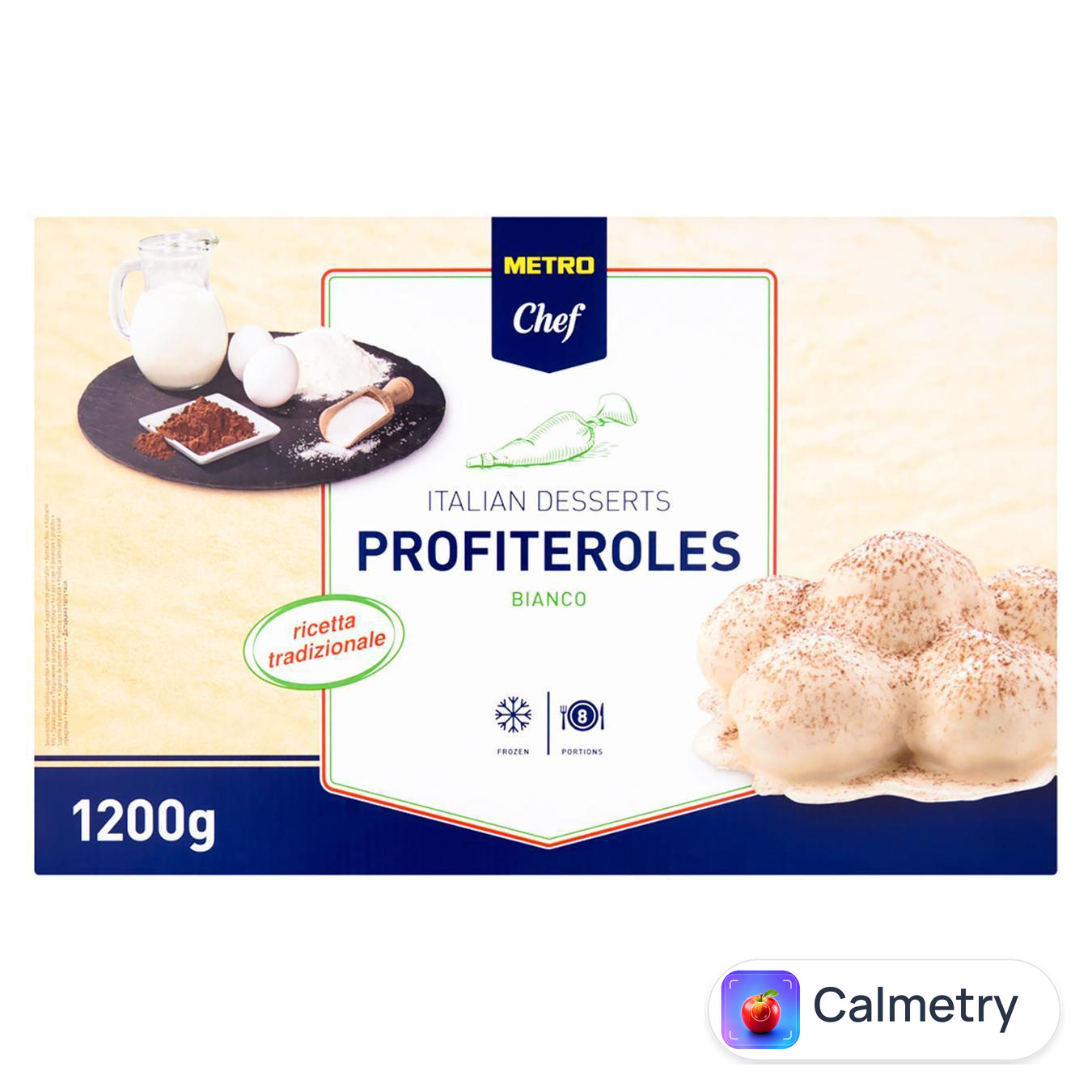 Профітролі Metro Chef білі заморожені 1,2кг