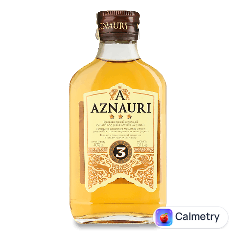 Бренді Aznauri VS 3 роки, 0,1л