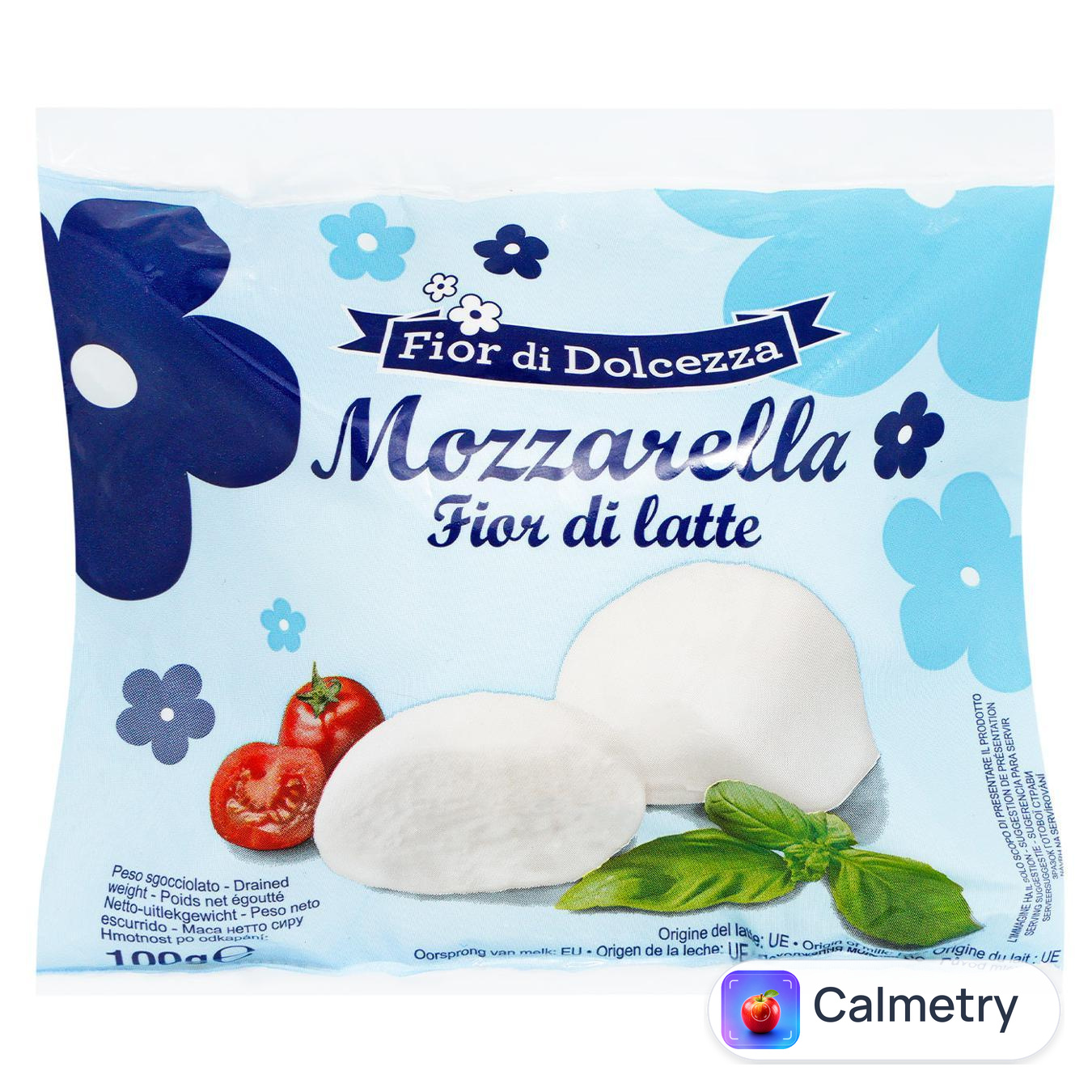 Сир Fior di Dolcezza Моцарелла 40% 100г