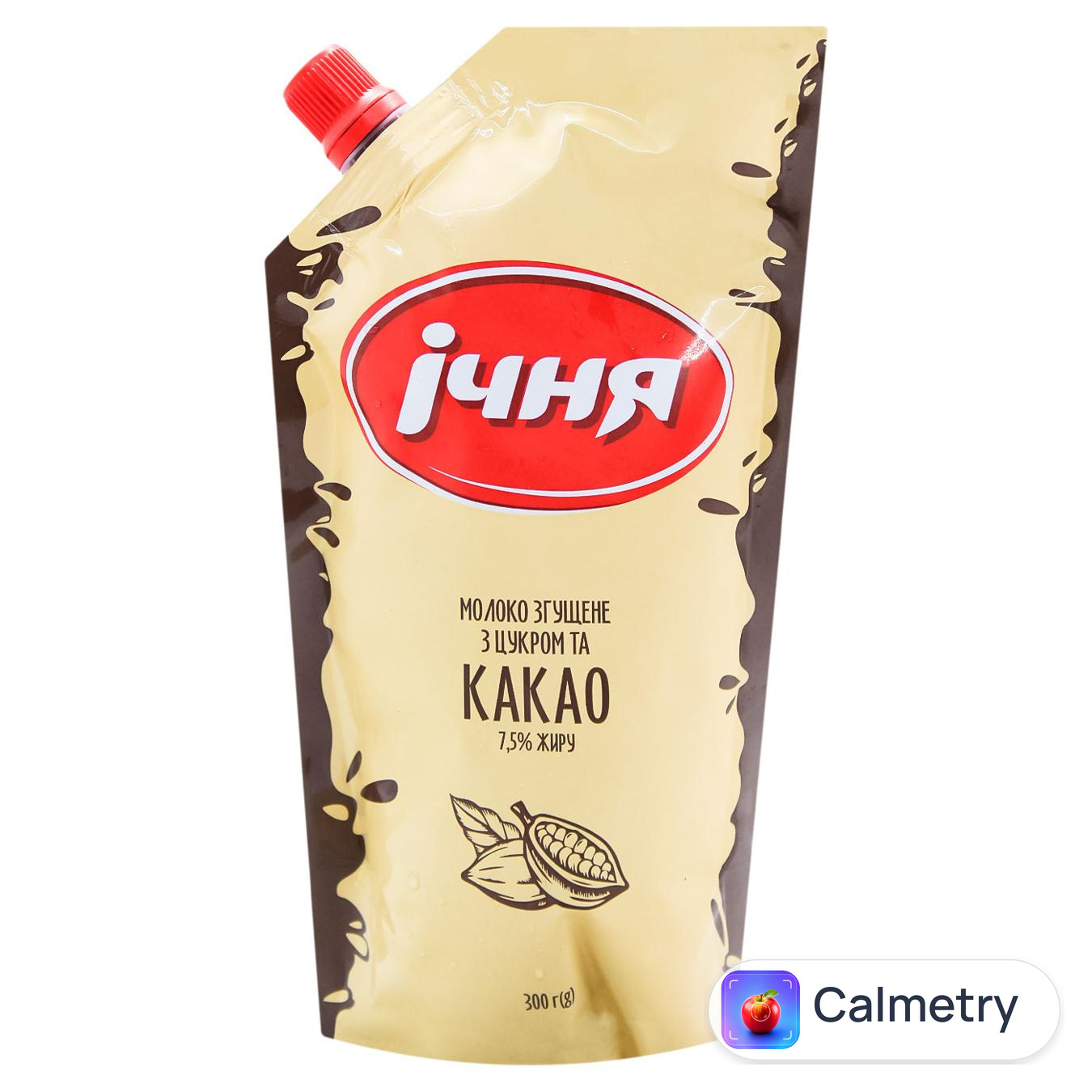Молоко згущене Ічня з цукром та какао 7,5% 300г — фото продукту